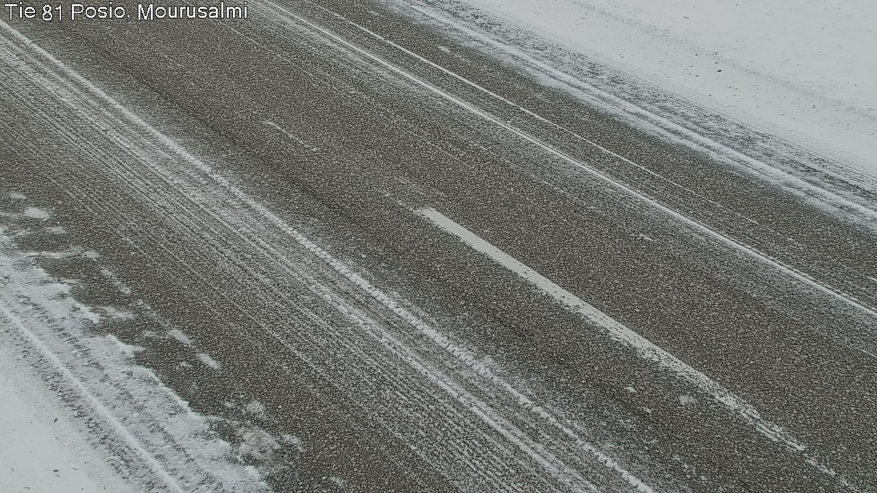 Kelikamerat Kuva Tie 81 Posio, Mourusalmi, Posio, Lappi