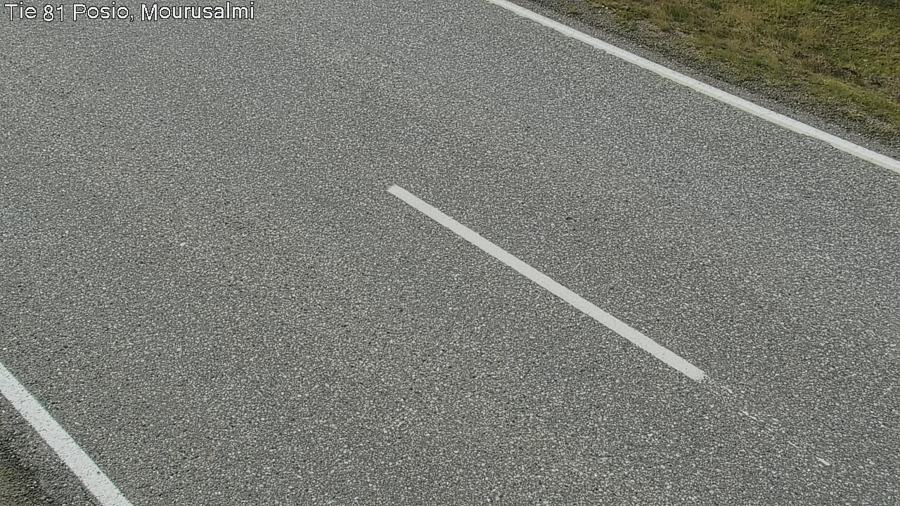 Weather Camera Image Väg 81 Posio, Mourusalmi, Posio, Lappi