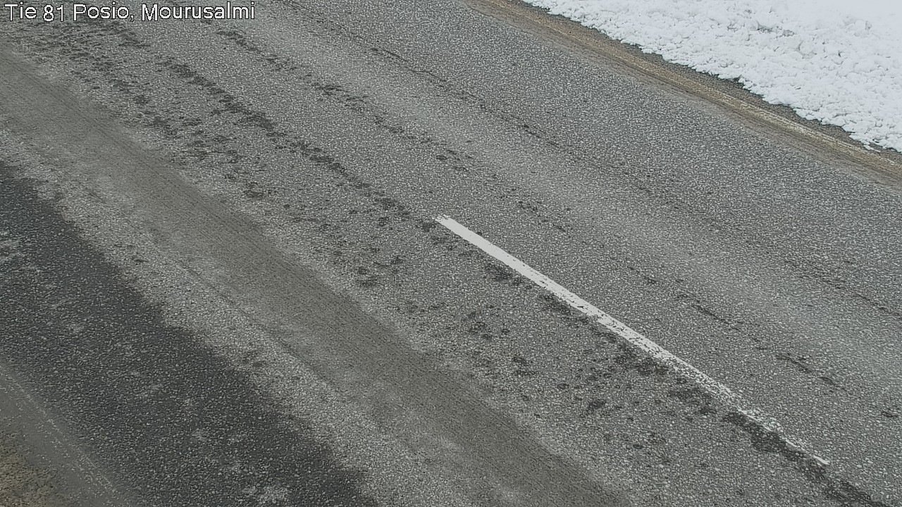 Weather Camera Image Road 81 Posio, Mourusalmi, Posio, Lappi
