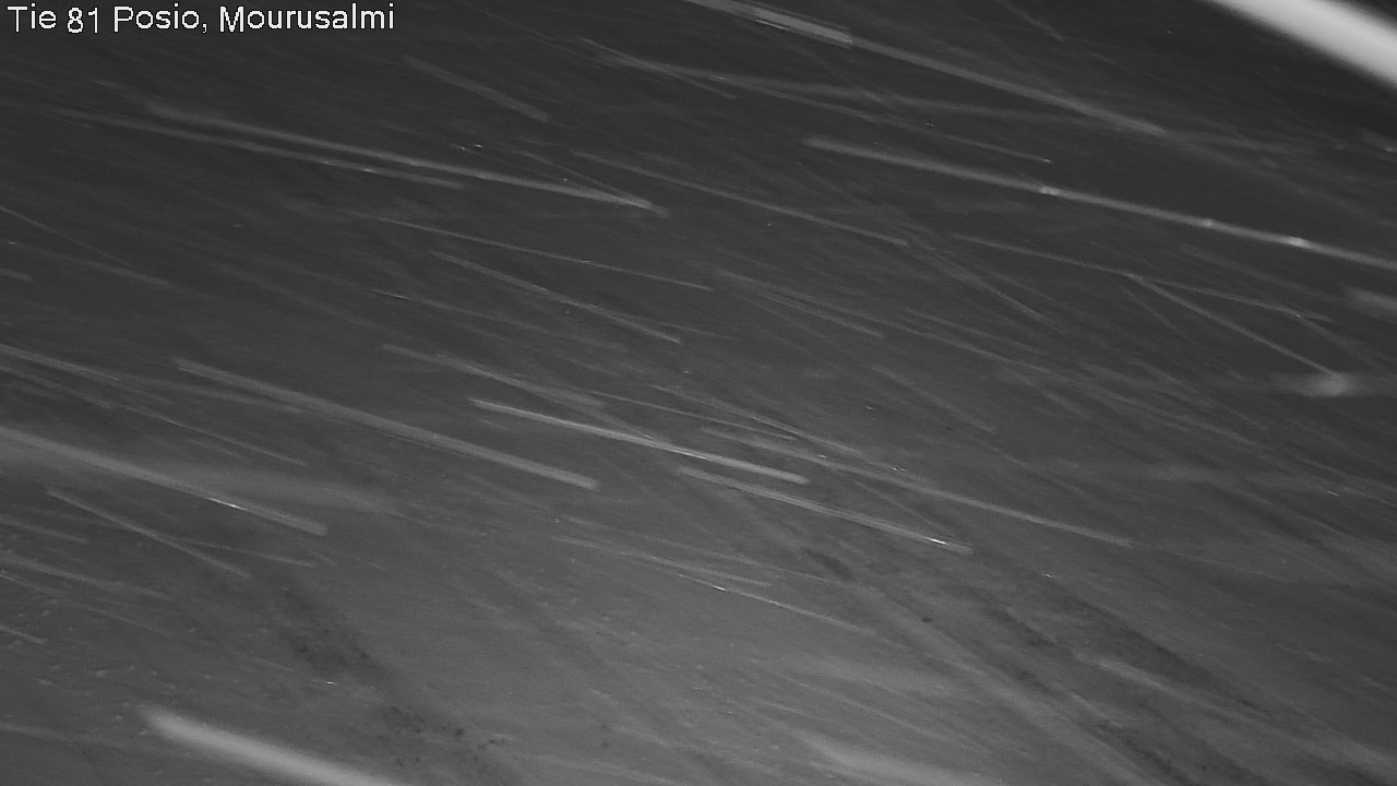 Weather Camera Image Väg 81 Posio, Mourusalmi, Posio, Lappi