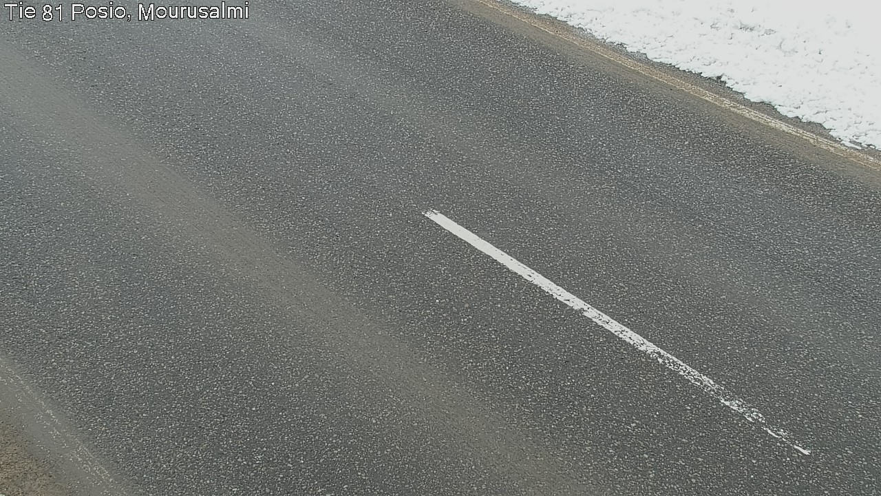 Kelikamerat Kuva Tie 81 Posio, Mourusalmi, Posio, Lappi