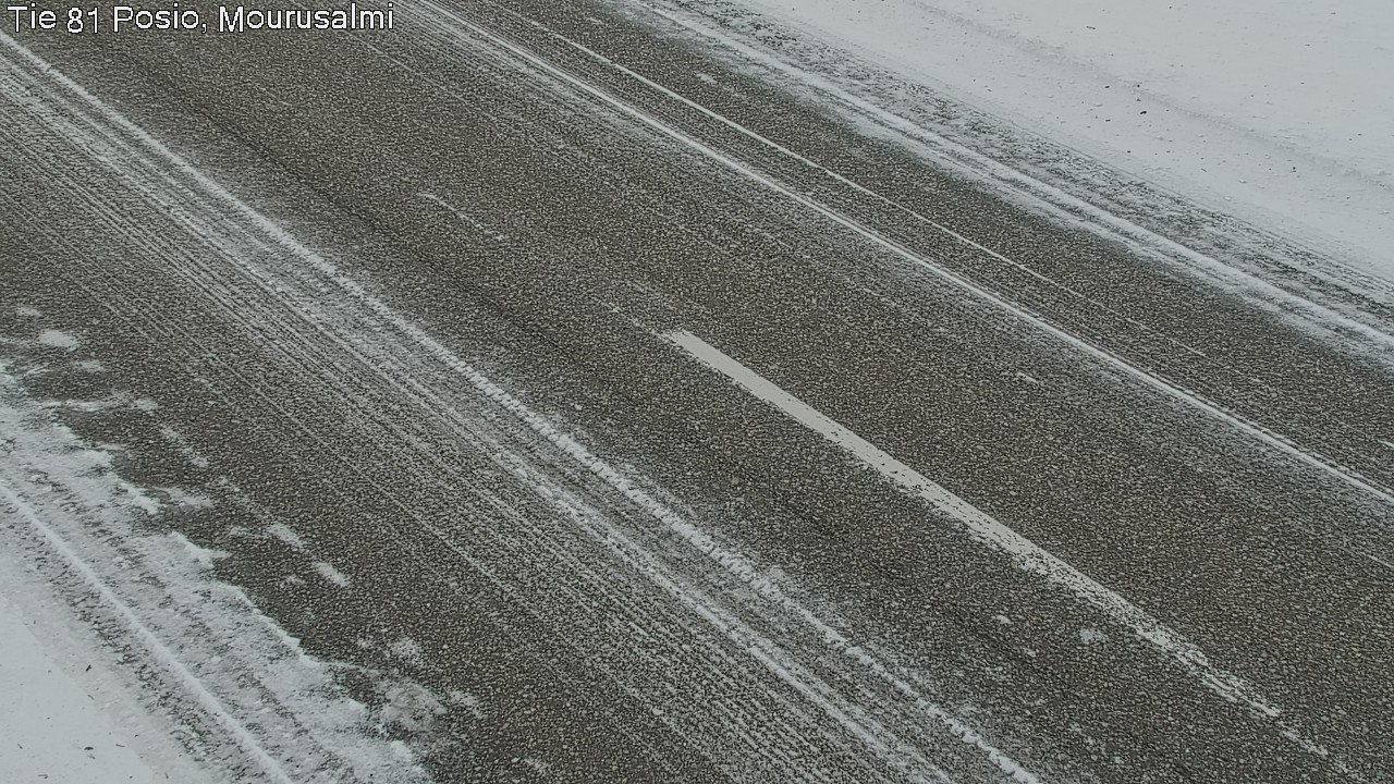 Kelikamerat Kuva Tie 81 Posio, Mourusalmi, Posio, Lappi