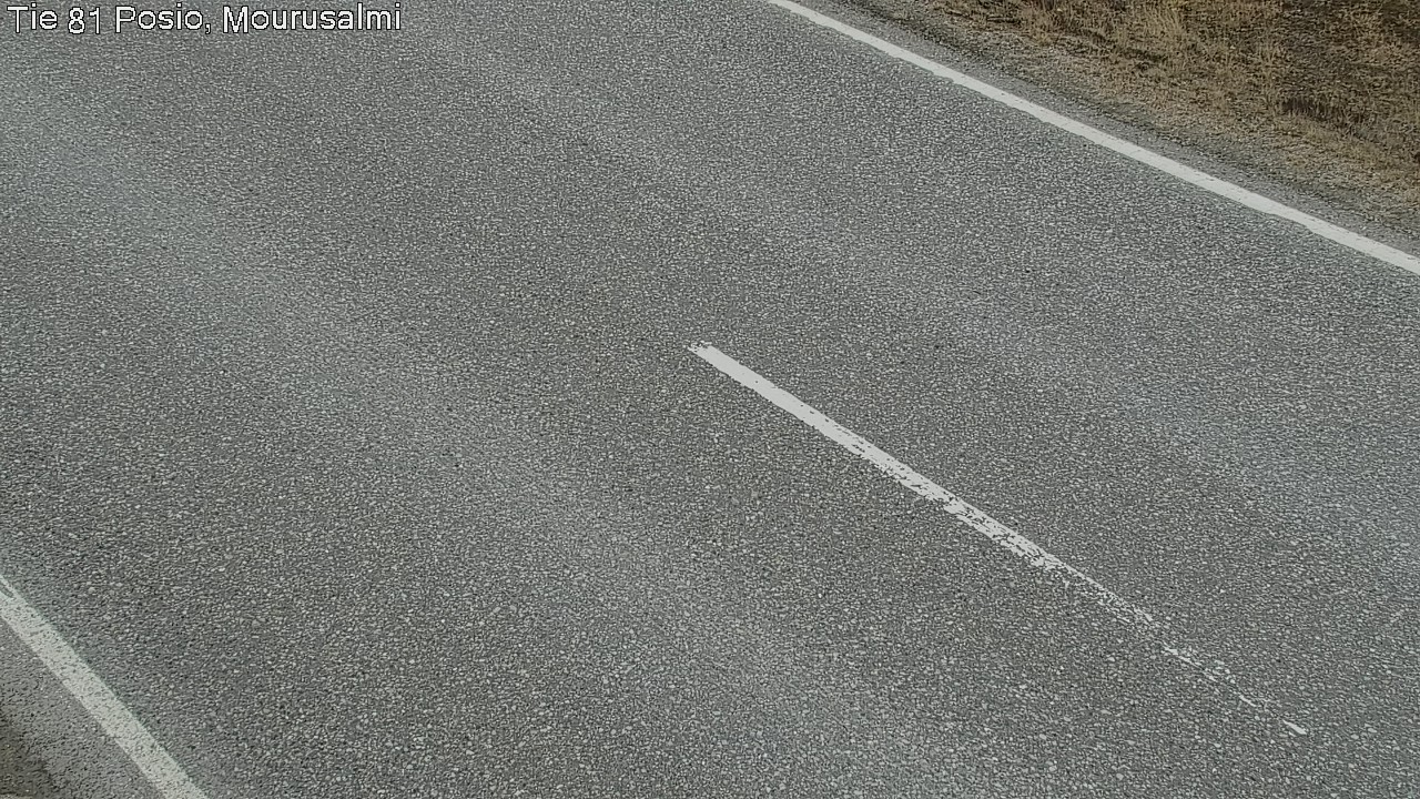 Weather Camera Image Väg 81 Posio, Mourusalmi, Posio, Lappi