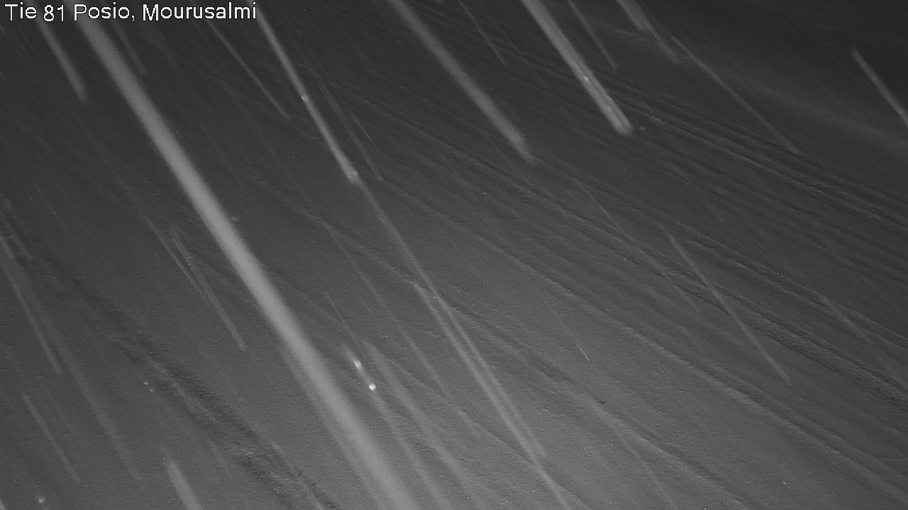 Weather Camera Image Väg 81 Posio, Mourusalmi, Posio, Lappi