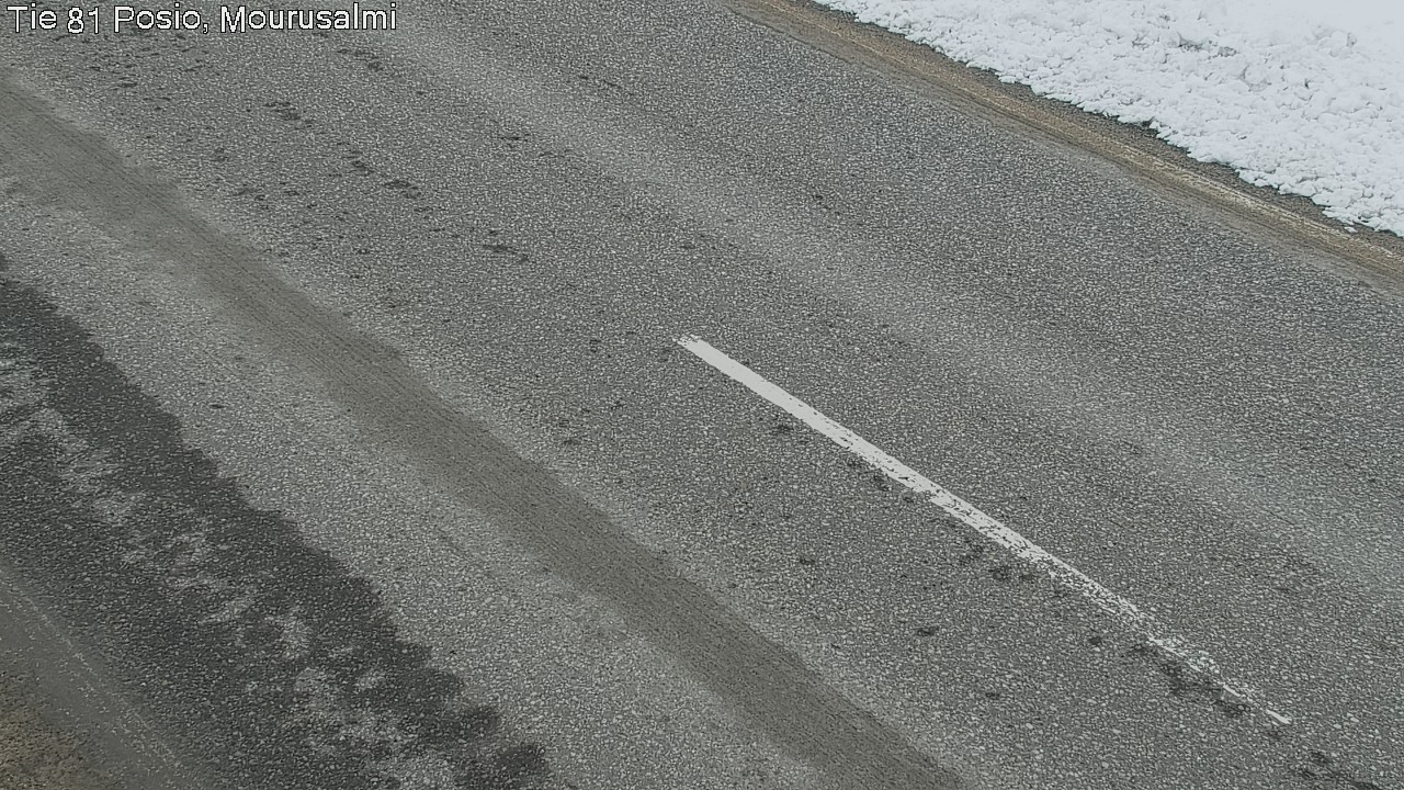 Weather Camera Image Road 81 Posio, Mourusalmi, Posio, Lappi
