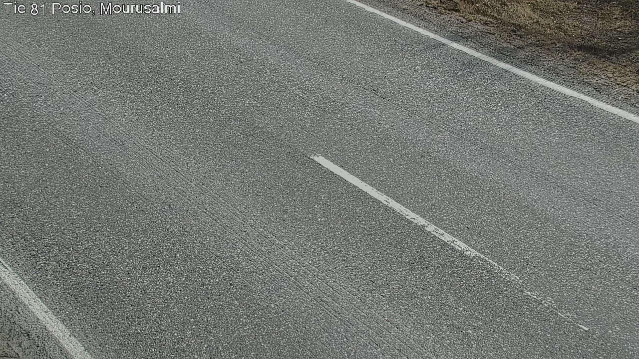 Weather Camera Image Väg 81 Posio, Mourusalmi, Posio, Lappi
