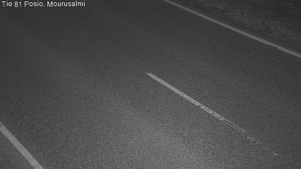 Weather Camera Image Road 81 Posio, Mourusalmi, Posio, Lappi