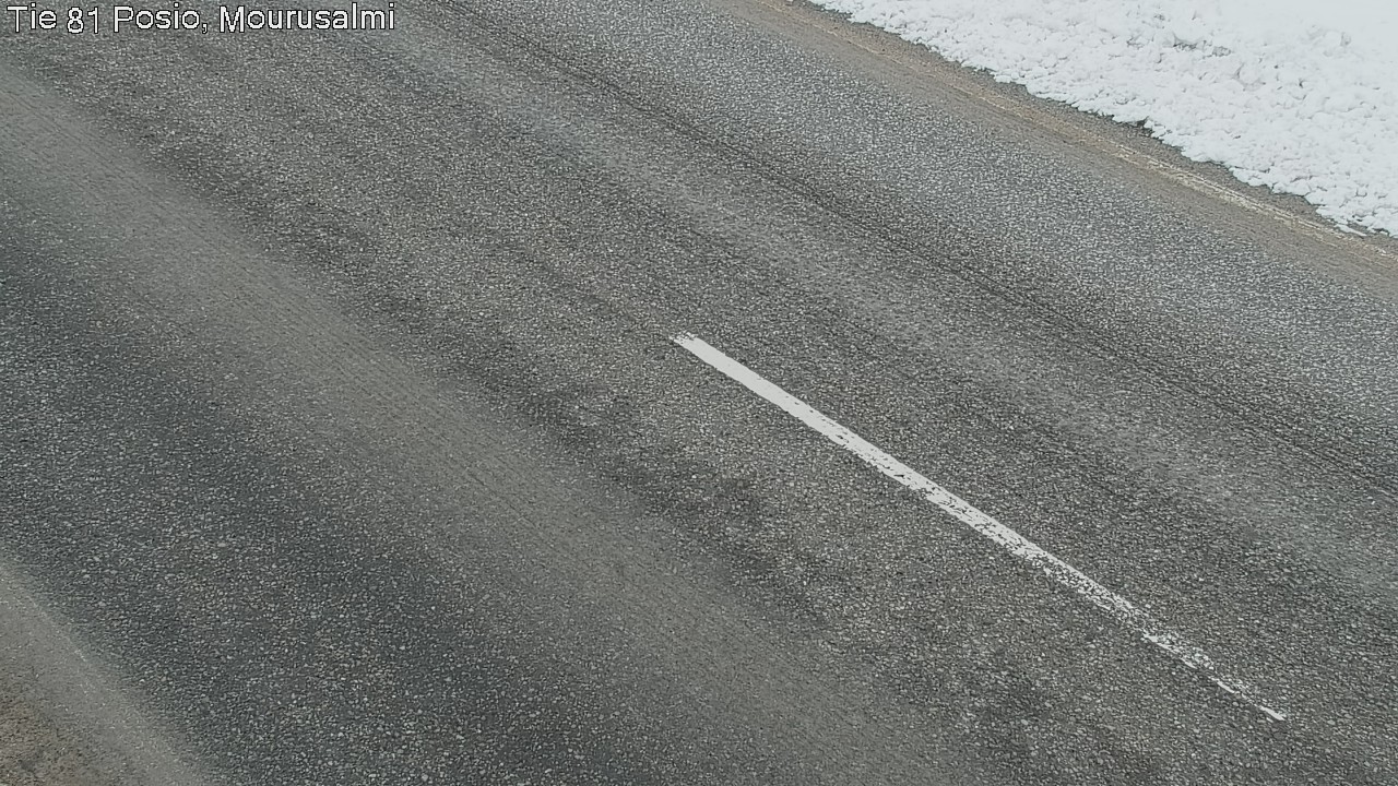 Kelikamerat Kuva Tie 81 Posio, Mourusalmi, Posio, Lappi