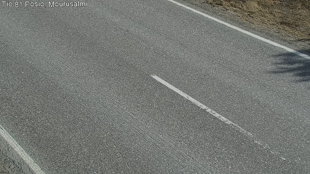 Weather Camera Image Väg 81 Posio, Mourusalmi, Posio, Lappi