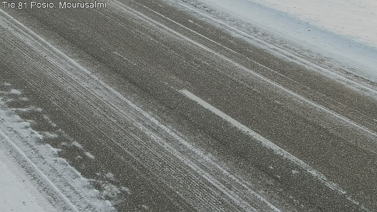 Weather Camera Image Road 81 Posio, Mourusalmi, Posio, Lappi