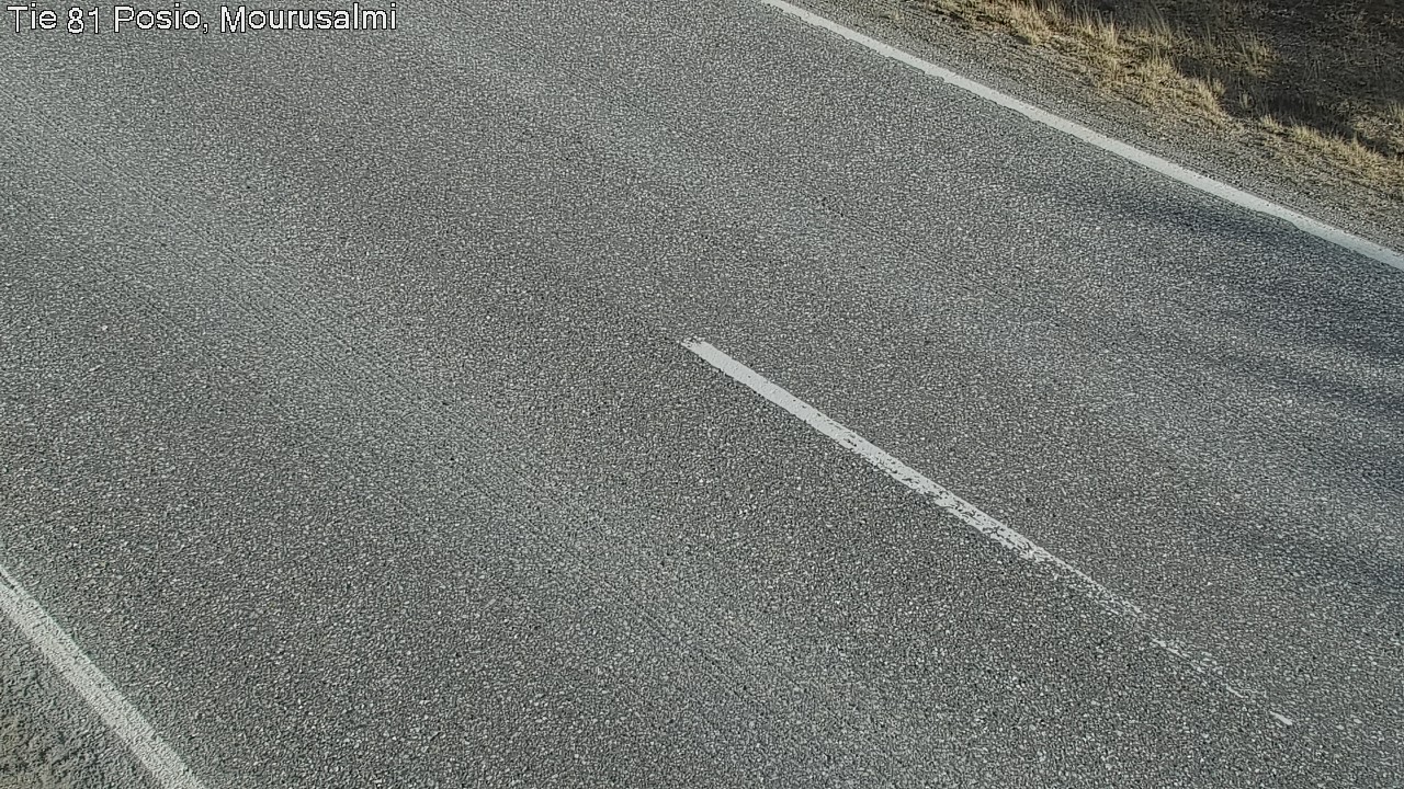 Weather Camera Image Väg 81 Posio, Mourusalmi, Posio, Lappi