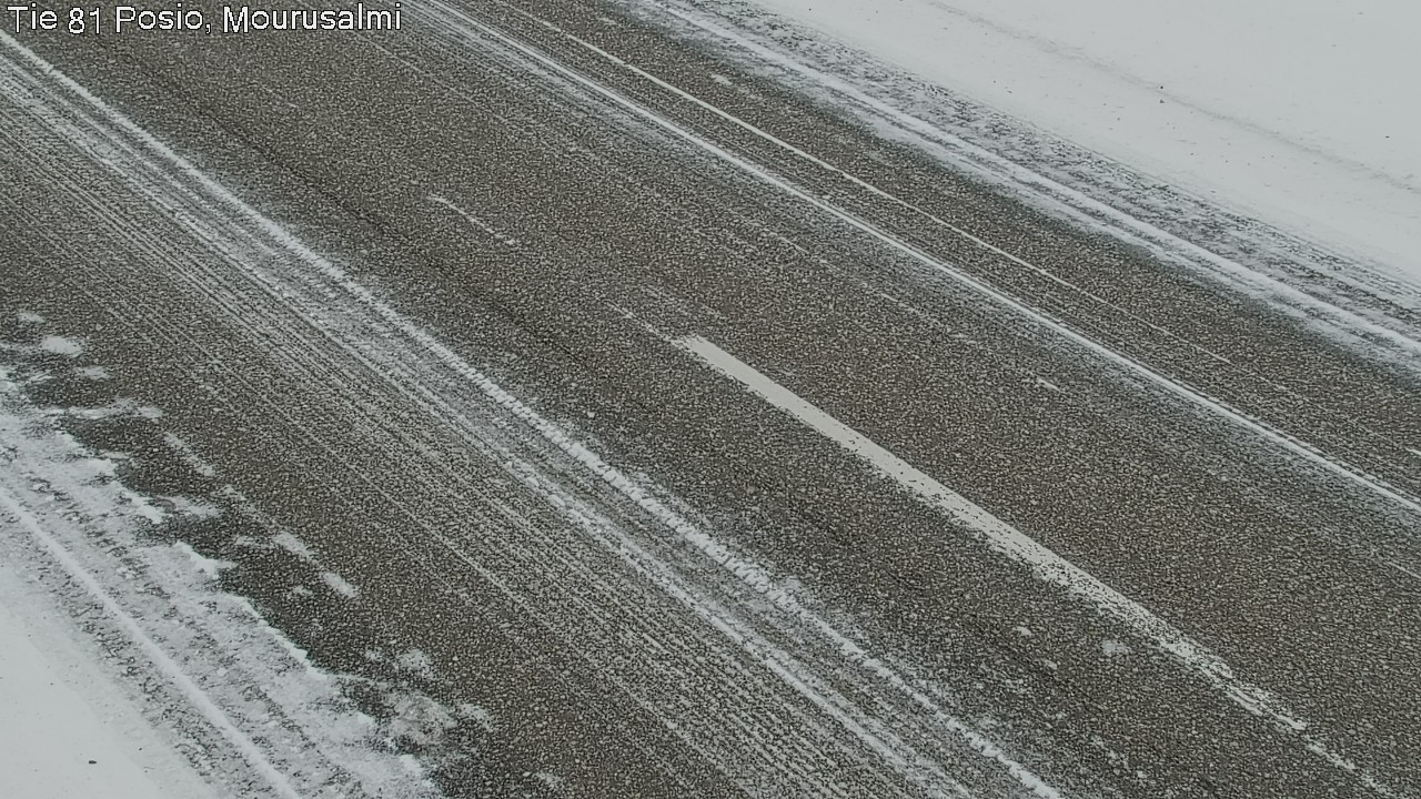 Kelikamerat Kuva Tie 81 Posio, Mourusalmi, Posio, Lappi