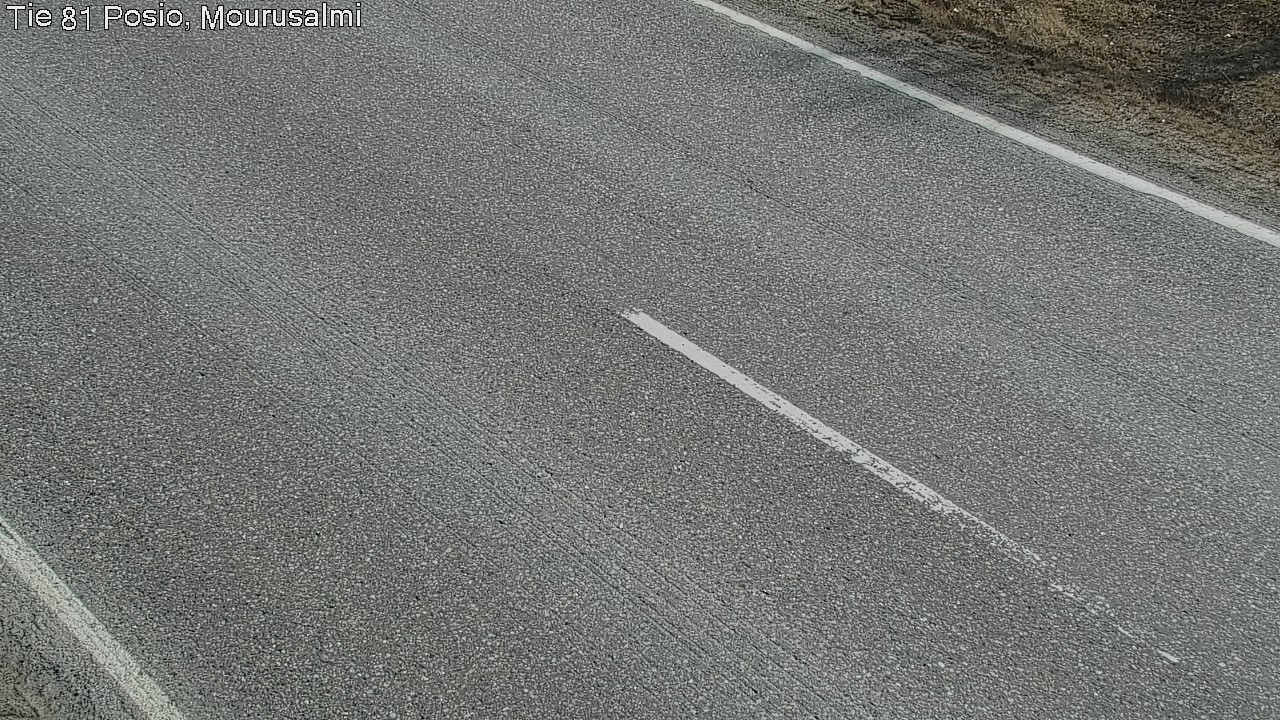 Weather Camera Image Väg 81 Posio, Mourusalmi, Posio, Lappi
