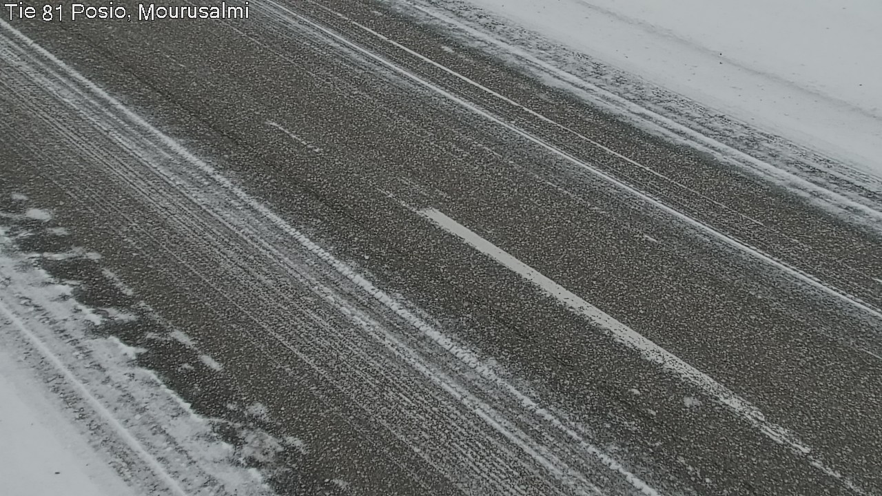 Kelikamerat Kuva Tie 81 Posio, Mourusalmi, Posio, Lappi