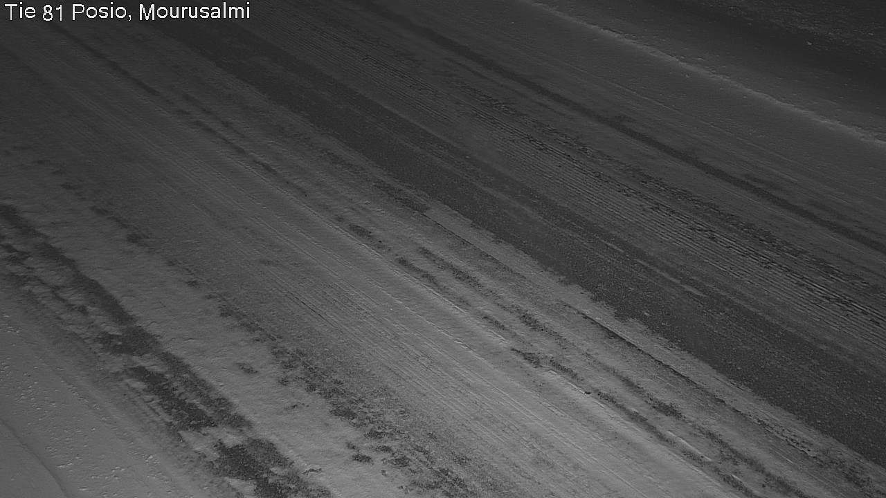 Weather Camera Image Väg 81 Posio, Mourusalmi, Posio, Lappi