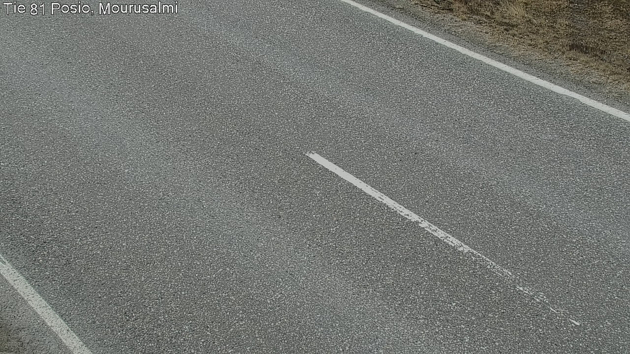 Weather Camera Image Väg 81 Posio, Mourusalmi, Posio, Lappi