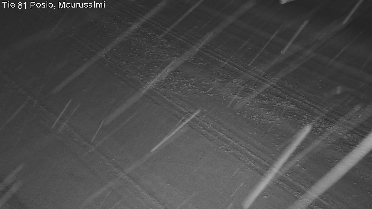 Weather Camera Image Väg 81 Posio, Mourusalmi, Posio, Lappi
