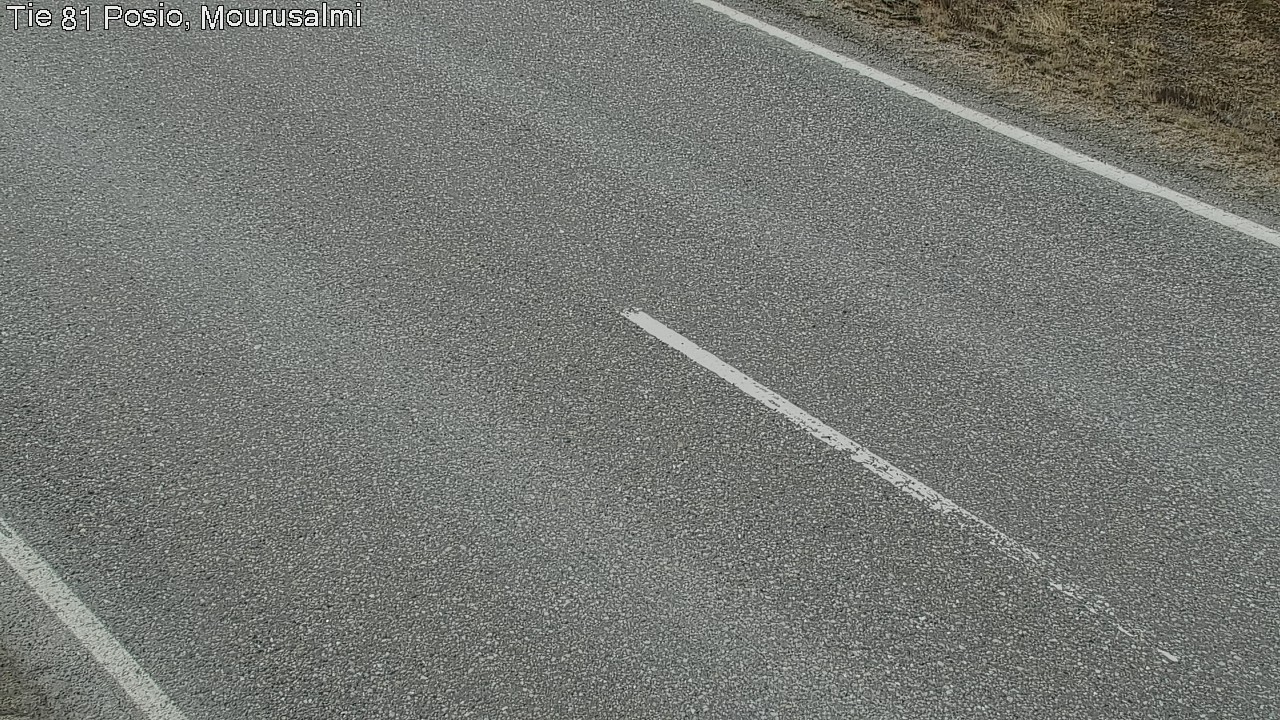 Weather Camera Image Väg 81 Posio, Mourusalmi, Posio, Lappi