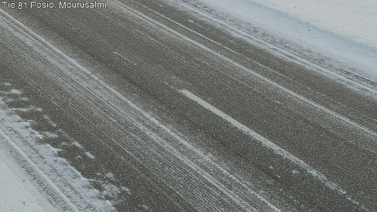 Weather Camera Image Road 81 Posio, Mourusalmi, Posio, Lappi