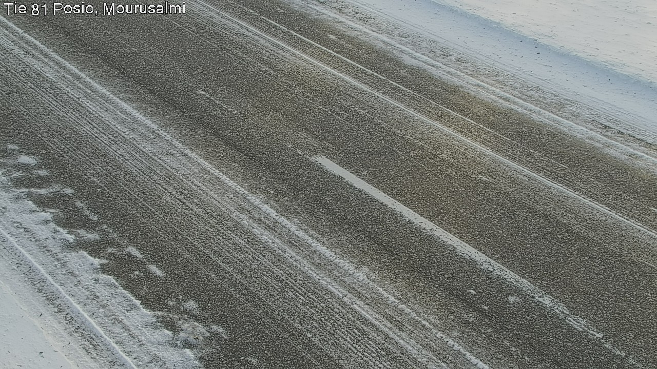 Kelikamerat Kuva Tie 81 Posio, Mourusalmi, Posio, Lappi