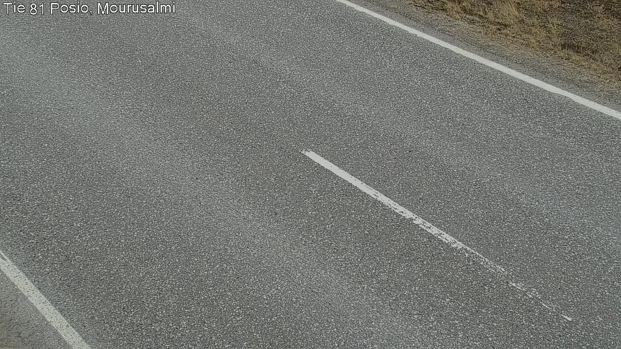 Weather Camera Image Väg 81 Posio, Mourusalmi, Posio, Lappi