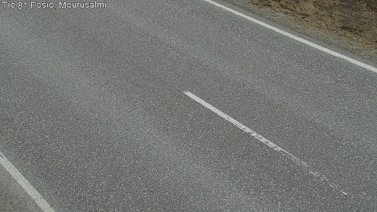 Weather Camera Image Väg 81 Posio, Mourusalmi, Posio, Lappi