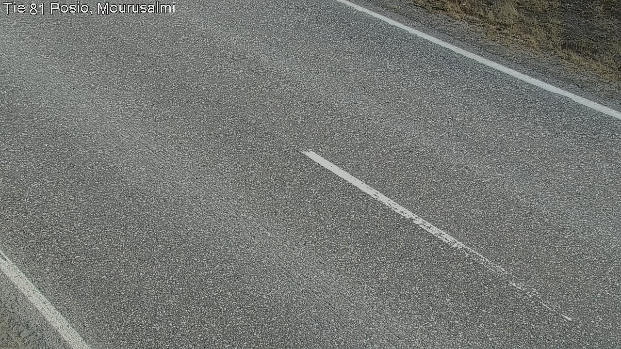 Weather Camera Image Väg 81 Posio, Mourusalmi, Posio, Lappi