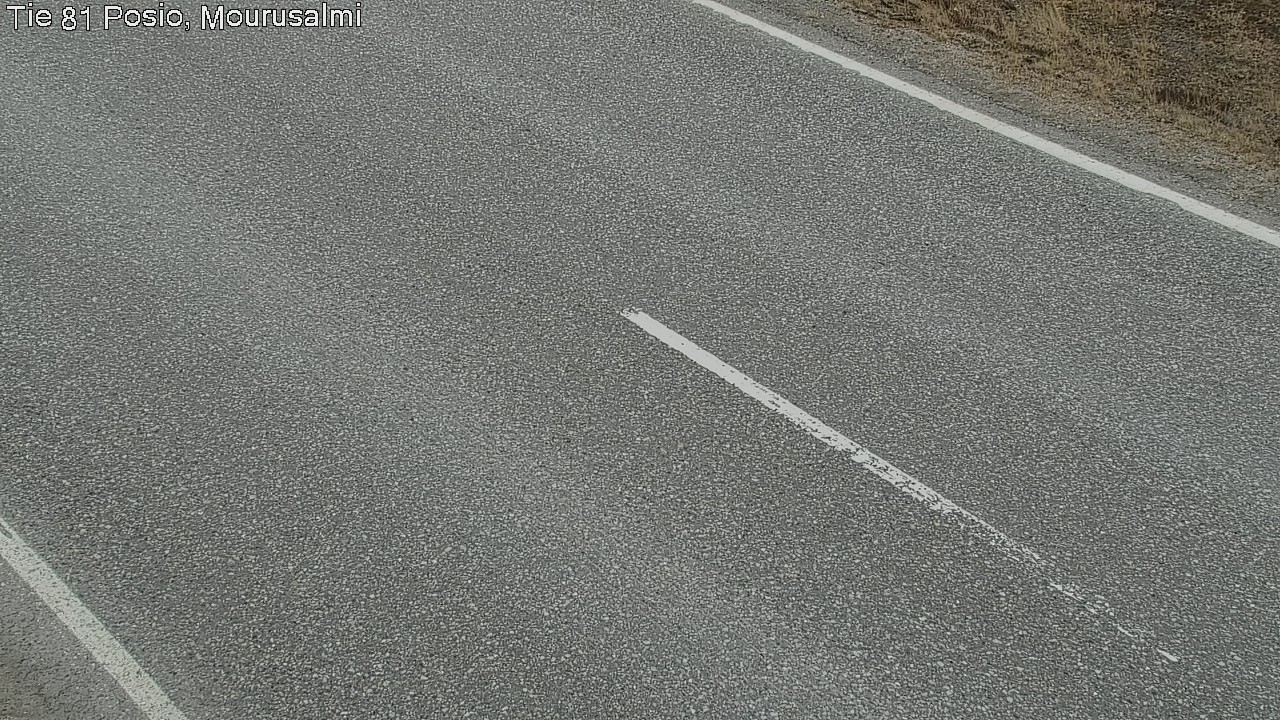 Weather Camera Image Väg 81 Posio, Mourusalmi, Posio, Lappi