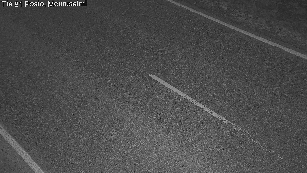 Weather Camera Image Road 81 Posio, Mourusalmi, Posio, Lappi