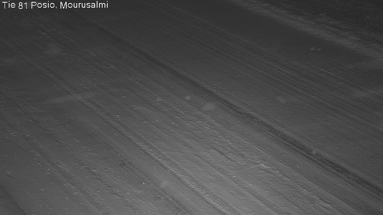 Weather Camera Image Väg 81 Posio, Mourusalmi, Posio, Lappi