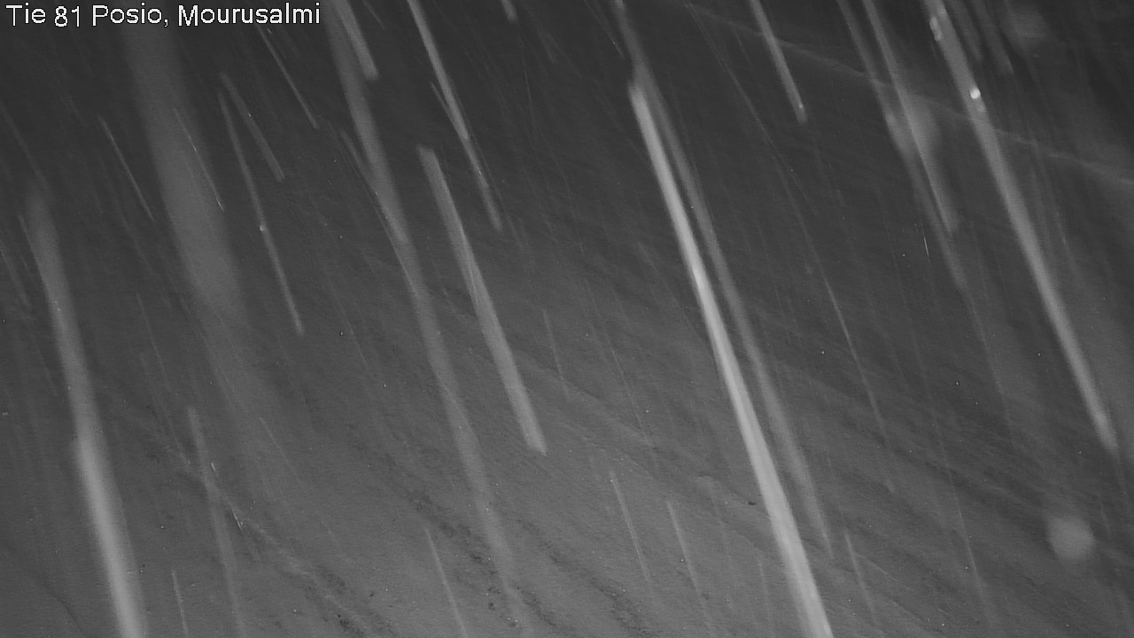 Weather Camera Image Väg 81 Posio, Mourusalmi, Posio, Lappi