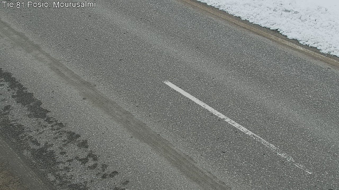Weather Camera Image Road 81 Posio, Mourusalmi, Posio, Lappi