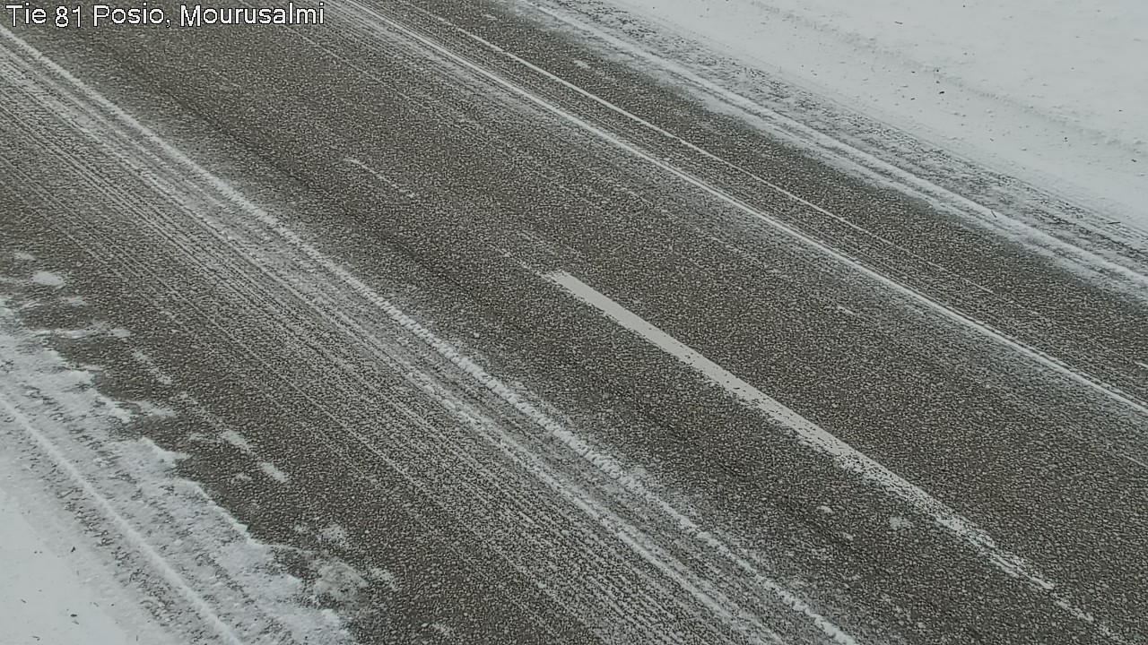 Kelikamerat Kuva Tie 81 Posio, Mourusalmi, Posio, Lappi