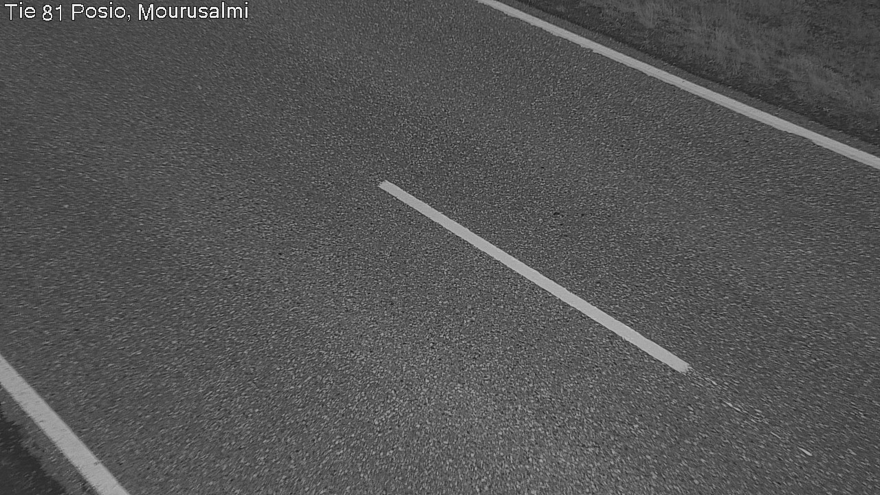 Weather Camera Image Väg 81 Posio, Mourusalmi, Posio, Lappi