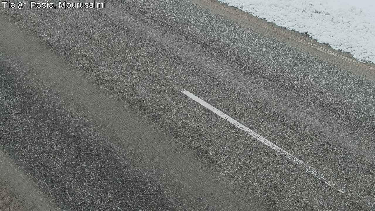 Kelikamerat Kuva Tie 81 Posio, Mourusalmi, Posio, Lappi