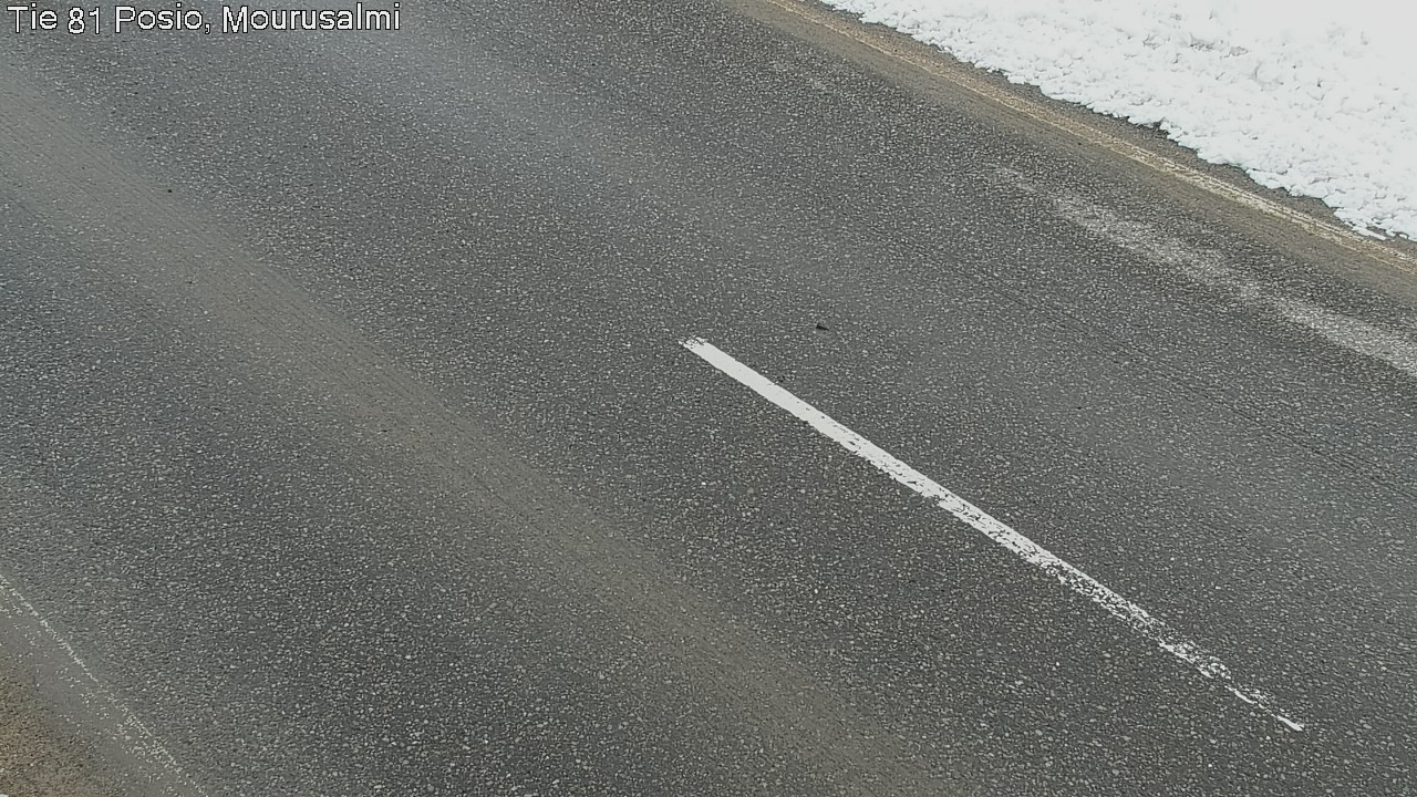 Kelikamerat Kuva Tie 81 Posio, Mourusalmi, Posio, Lappi