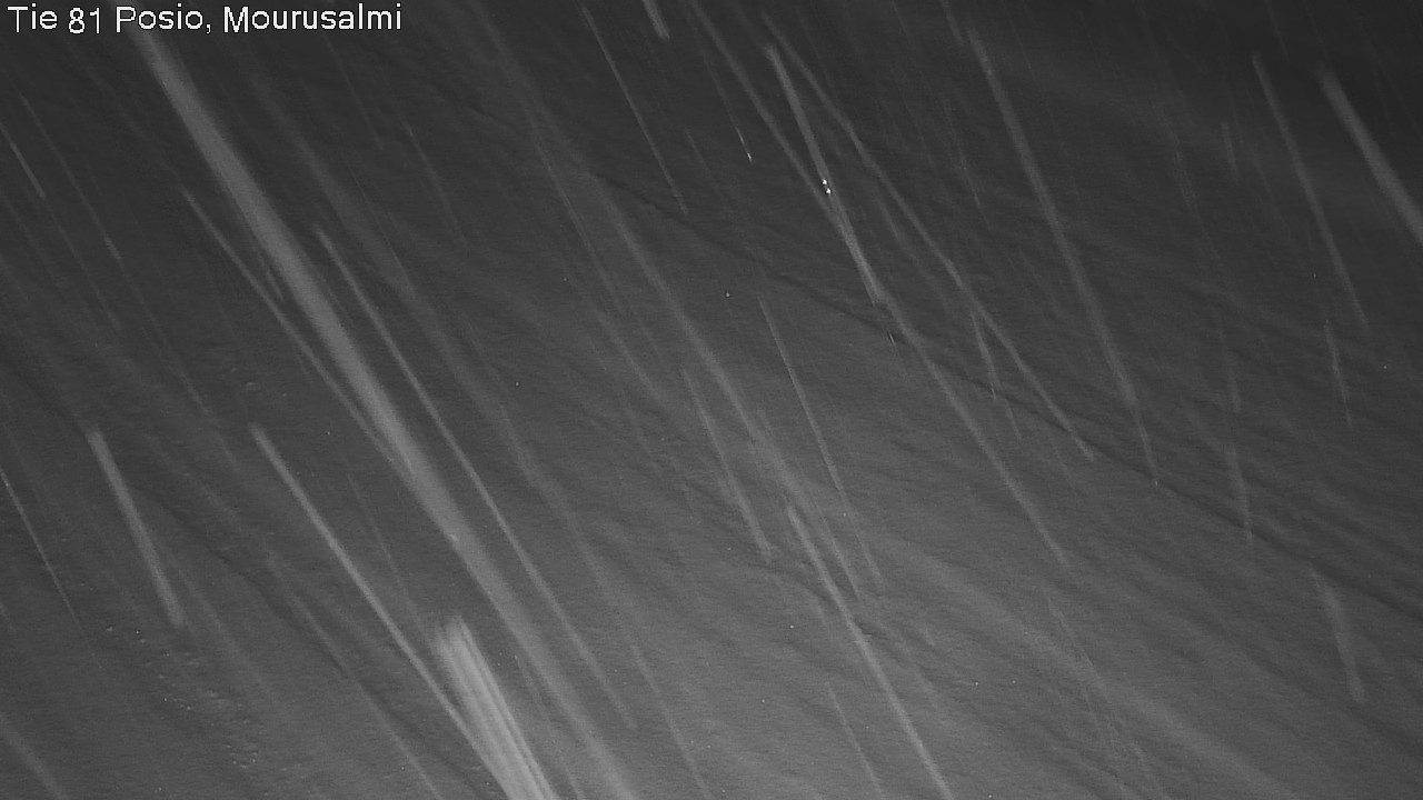 Weather Camera Image Väg 81 Posio, Mourusalmi, Posio, Lappi
