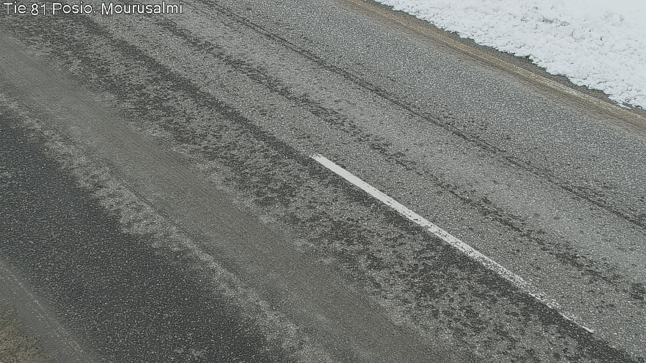 Kelikamerat Kuva Tie 81 Posio, Mourusalmi, Posio, Lappi