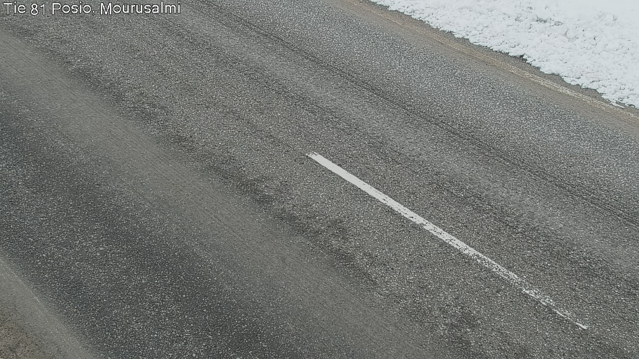 Kelikamerat Kuva Tie 81 Posio, Mourusalmi, Posio, Lappi