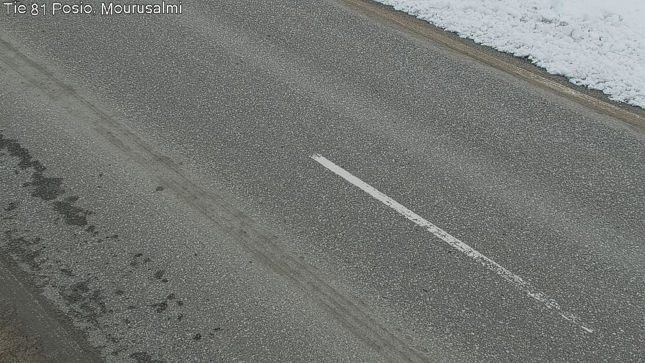 Weather Camera Image Road 81 Posio, Mourusalmi, Posio, Lappi