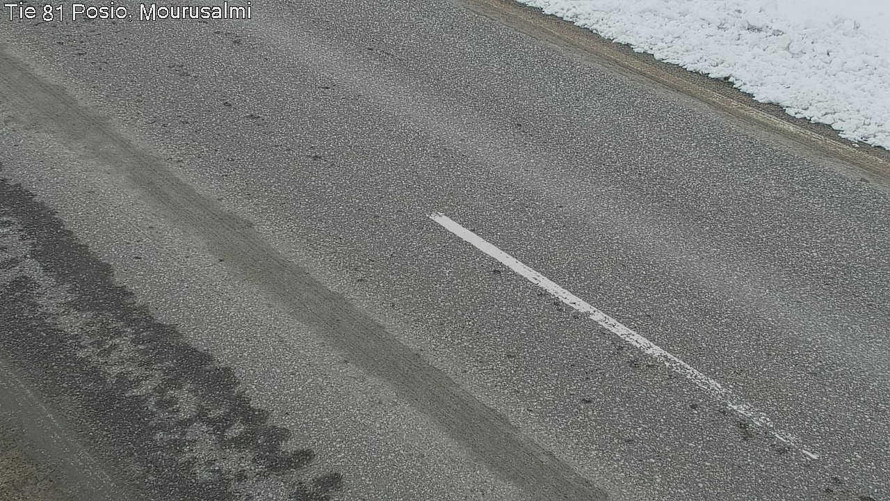 Weather Camera Image Road 81 Posio, Mourusalmi, Posio, Lappi