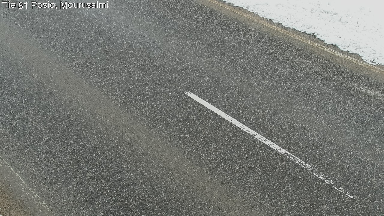 Kelikamerat Kuva Tie 81 Posio, Mourusalmi, Posio, Lappi