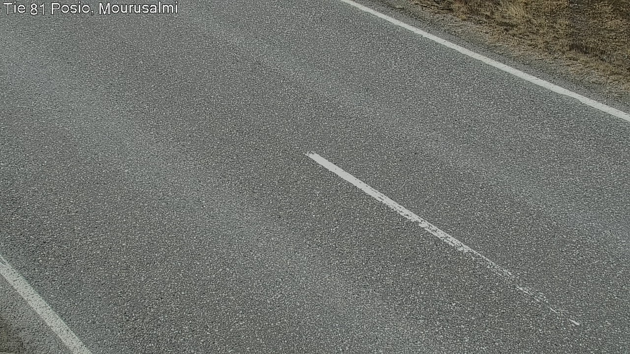 Weather Camera Image Väg 81 Posio, Mourusalmi, Posio, Lappi