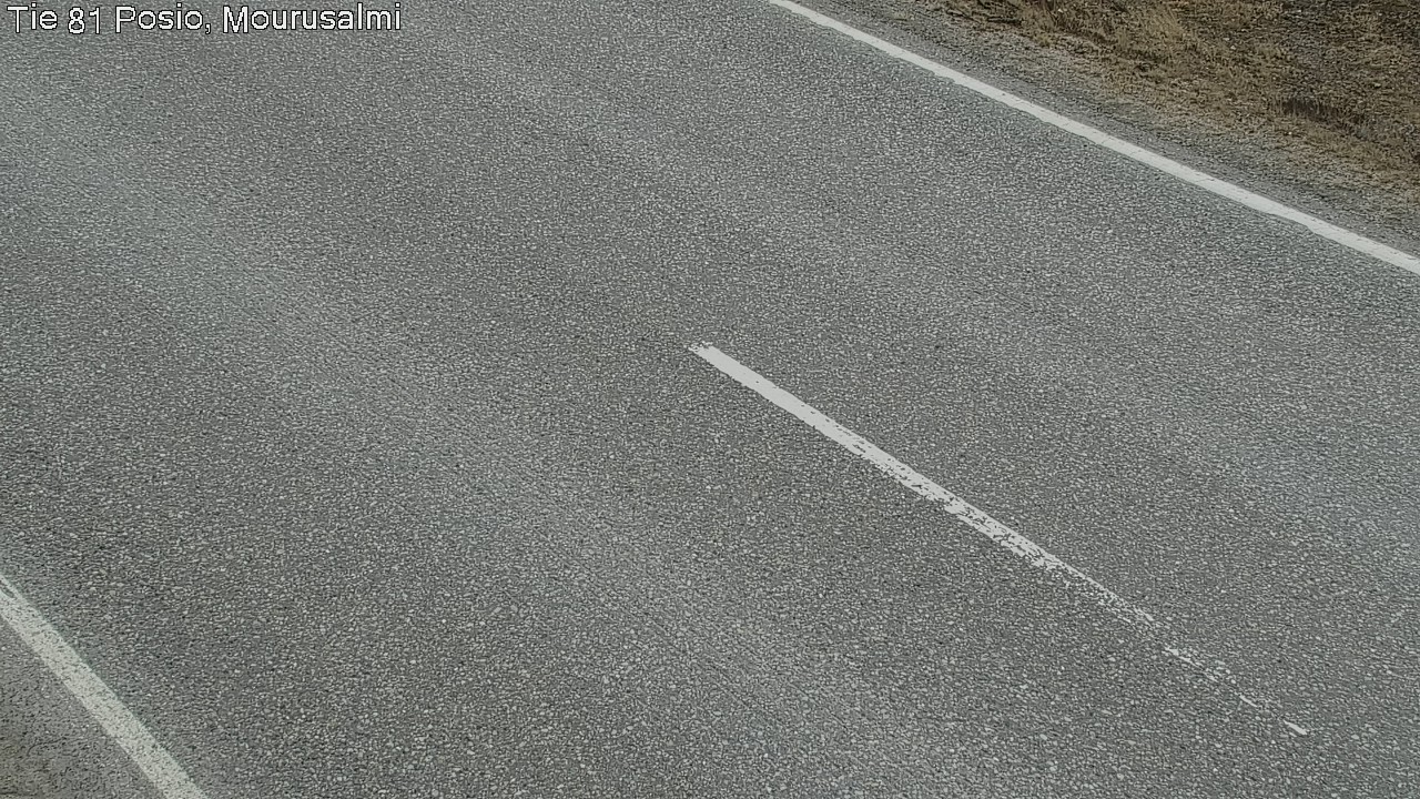 Weather Camera Image Väg 81 Posio, Mourusalmi, Posio, Lappi