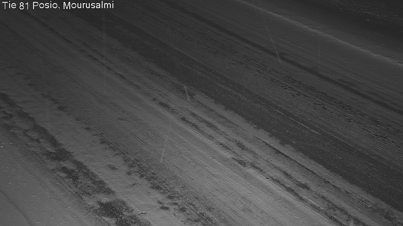 Weather Camera Image Väg 81 Posio, Mourusalmi, Posio, Lappi