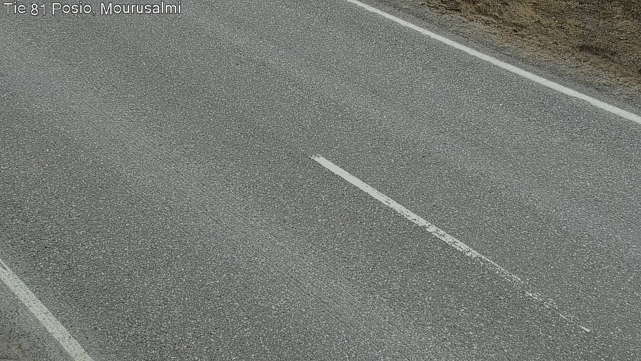Weather Camera Image Väg 81 Posio, Mourusalmi, Posio, Lappi