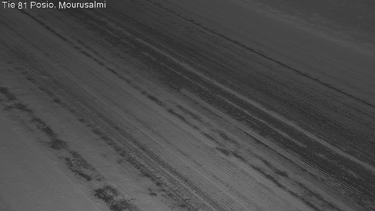 Weather Camera Image Väg 81 Posio, Mourusalmi, Posio, Lappi