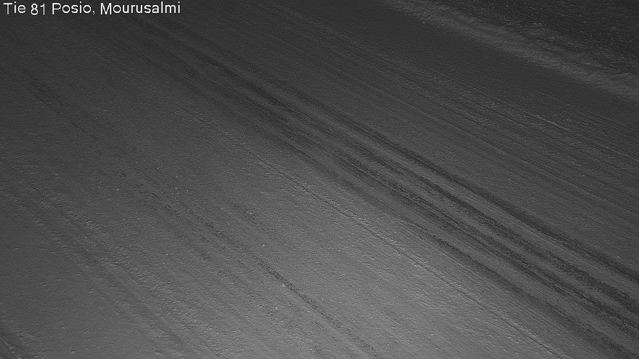 Weather Camera Image Väg 81 Posio, Mourusalmi, Posio, Lappi