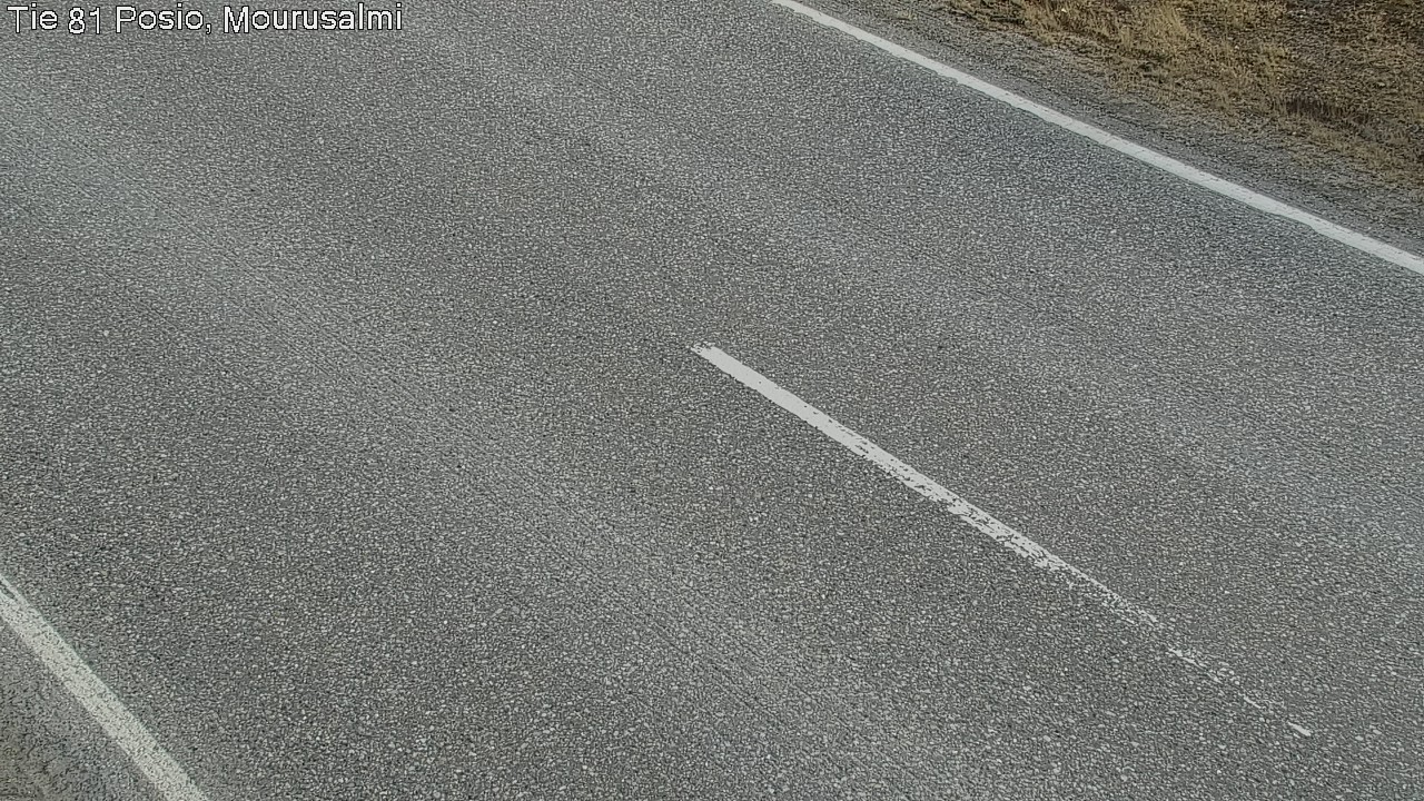 Weather Camera Image Väg 81 Posio, Mourusalmi, Posio, Lappi