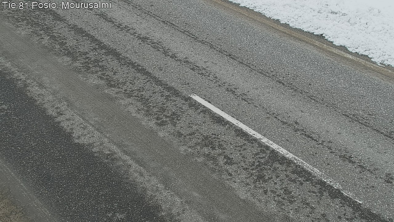 Kelikamerat Kuva Tie 81 Posio, Mourusalmi, Posio, Lappi